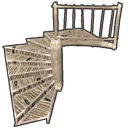 Twig Block Stair Spiral