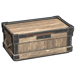 Caja grande de madera