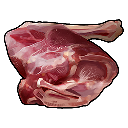 Rohes Hirschfleisch