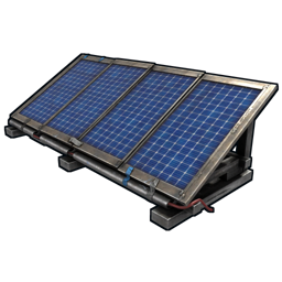 Großes Solarpanel