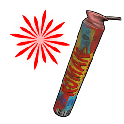 Red Roman Candle