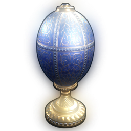 Huevo de Fabergé - Azul