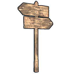 Double Sign Post