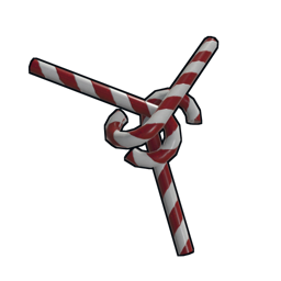 Decorative Plastic Candy Canes