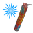 Blue Roman Candle