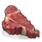 Rohes Wolfsfleisch